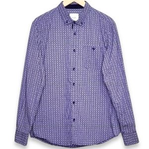 Six Lincoln New York Floral Shirt, Size L